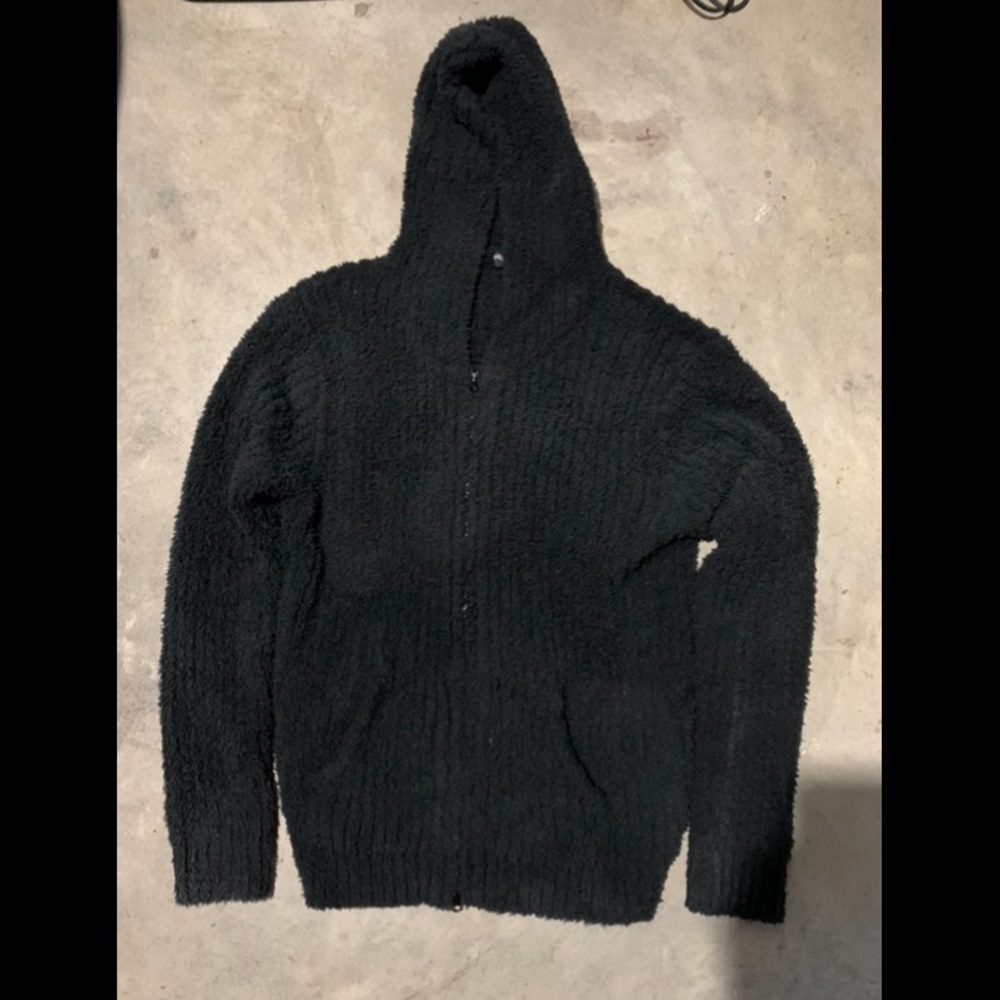 Barefoot Dreams 544 Cozy Chic Men’s Large Ribbed Hoodie